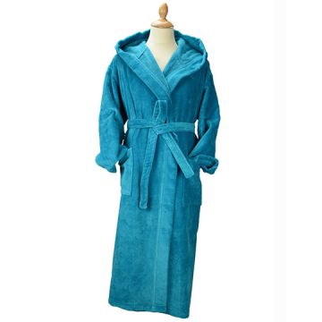 AR029 | DeLuxe Velour Bathrobe with hood | 01/25