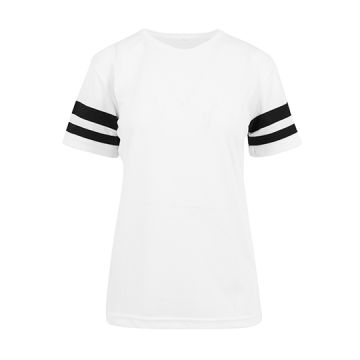 BY033 | Ladies´ Mesh Stripe Tee | 01/25