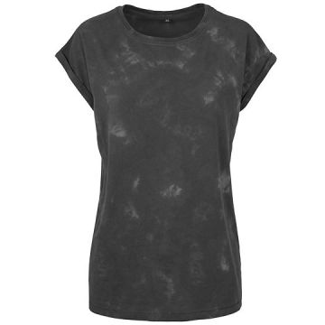 BY055 | Ladies Batik Dye Extended Shoulder Tee | 01/25