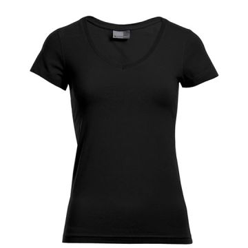 E3086 | Women´s Slim Fit V-Neck-T | 01/25