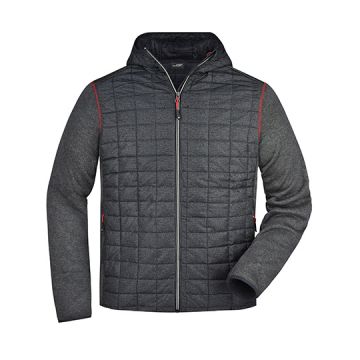 JN772 | Men´s Knitted Hybrid Jacket | 01/25