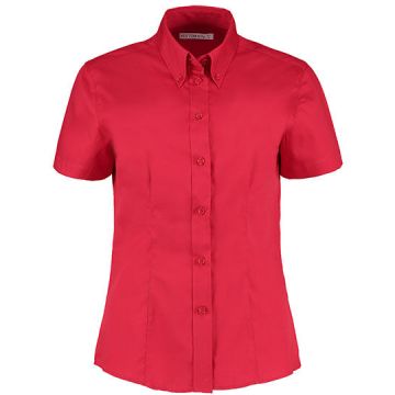 K701 | Women´s Tailored Fit Corporate Oxford Shirt Short Sle