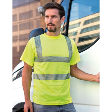 KX072 | Hi-Vis Broken Reflective T-Shirt Alhambra | Korntex