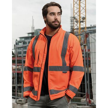 KX807 | Hi-Vis Softshell Jacket Turku | Korntex