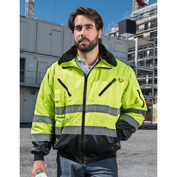 KX809S | 4-in-1 Hi-Vis Pilot Jacket Oslo | Korntex