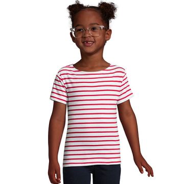 L01400 | Kids´ Round Neck Striped T-Shirt Miles | SOL´S