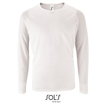 L02071 | Men´s Long Sleeve Sports T-Shirt Sporty | 01/25