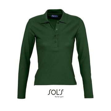 L535 | Women´s Long Sleeve Polo Podium | 01/25