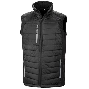 RT238 | Recycled Compass Padded Softshell Gilet | 01/25