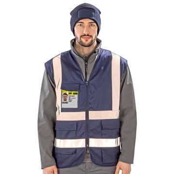 RT477 | Heavy Duty Polycotton Security Vest | Result Safe-Gu