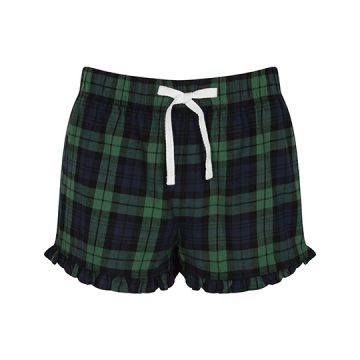 SF82 | Women´s Tartan Frill Lounge Shorts | 01/25