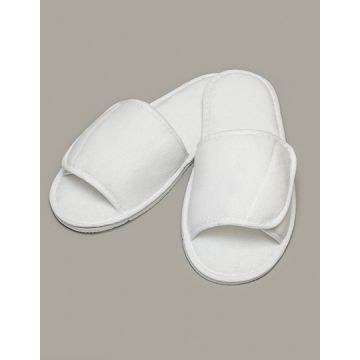 TC67 | Open Toe Slipper With Hook And Loop Fastening | 01/25