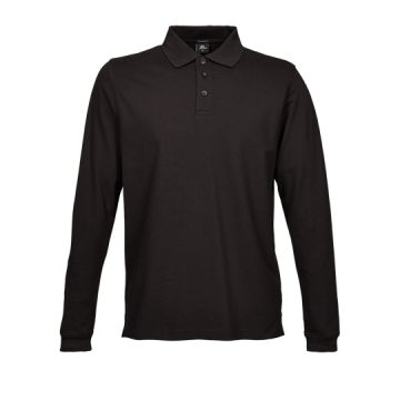 TJ1406 | Men´s Luxury Stretch Long Sleeve Polo | 01/25