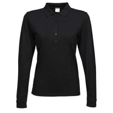 TJ146 | Women´s Luxury Stretch Long Sleeve Polo | 01/25