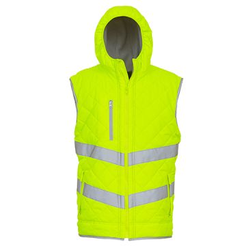 YK007 | Hi-Vis Kensington Hooded Gilet | 01/25