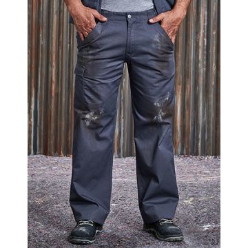 Z001 | Workwear Polycotton Twill Trousers | Russell