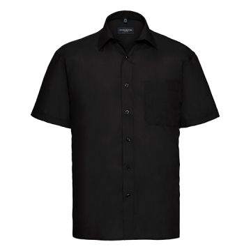 Z935 | Men´s Short Sleeve Poly-Cotton Easy Care Poplin Shirt