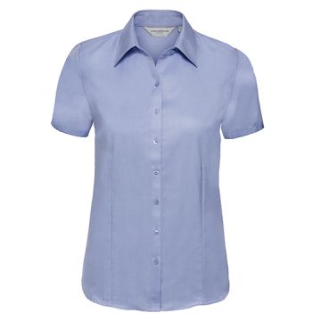 Z963F | Ladies´ Short Sleeve Herringbone Shirt | 01/25